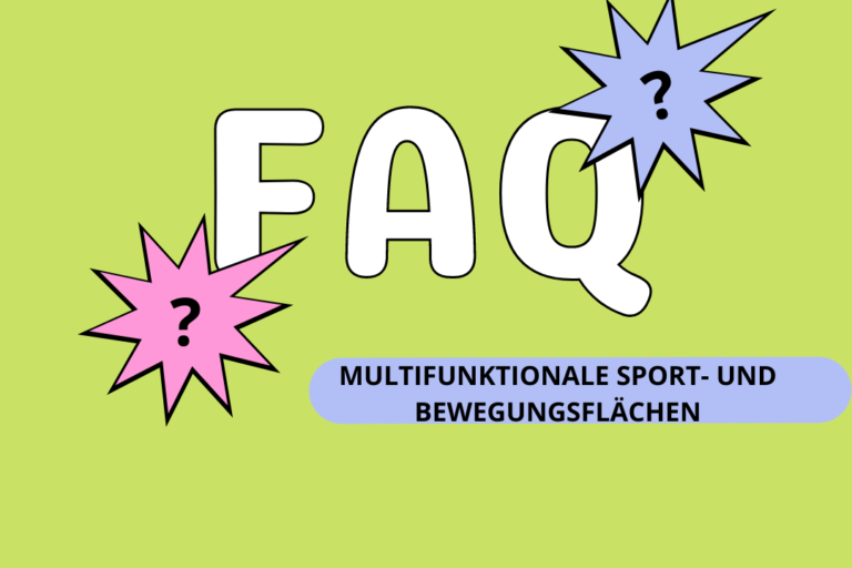 FAQ. Multifunktionale Sport- und Bewegungsflächen.