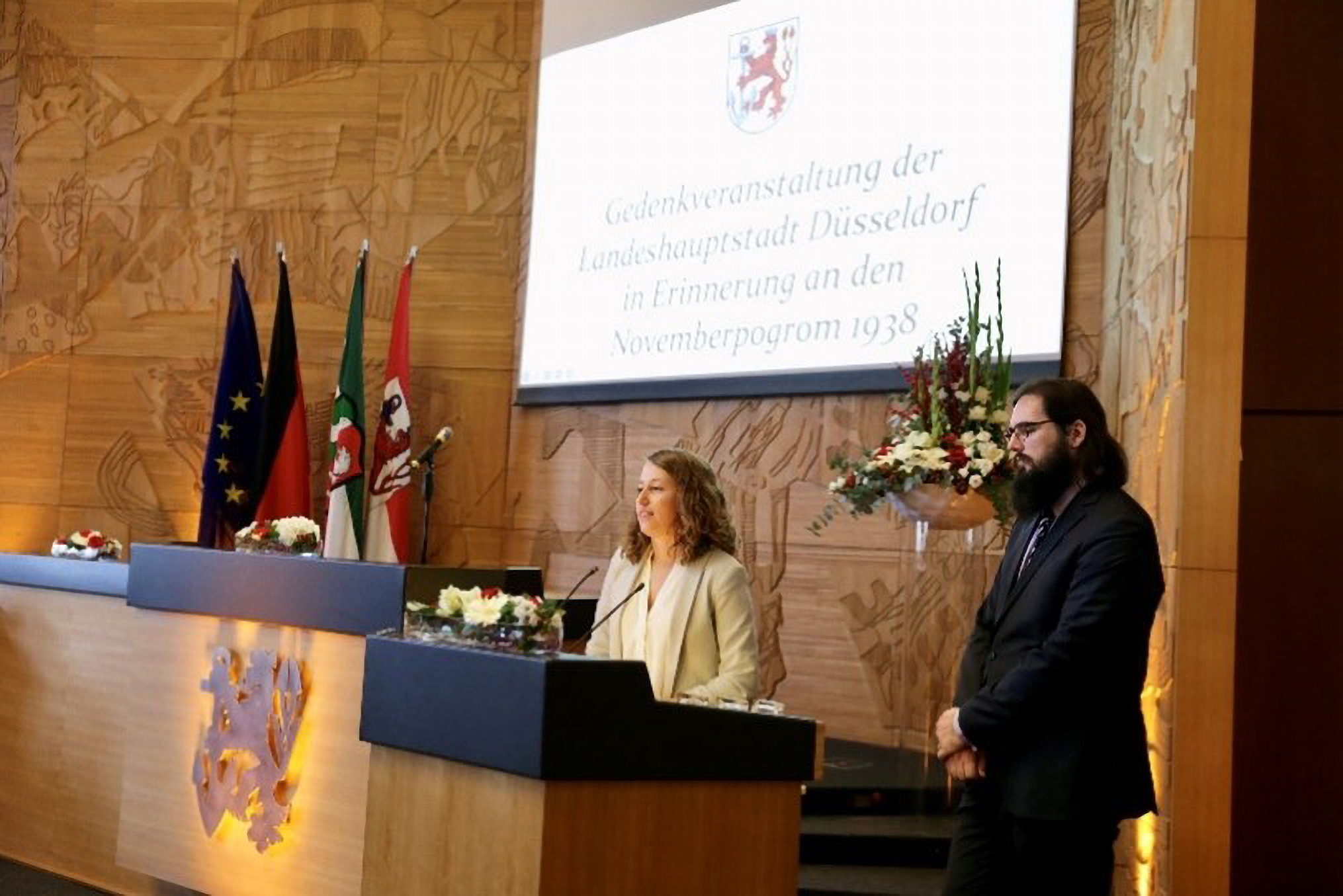 1. Stellung Novemberpogram, Foto Landeshauptstadt Düsseldorf Ingo Lammert