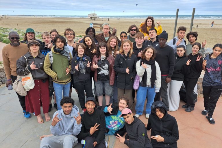 Gruppenbild Jugendbegegnung in Narbonne